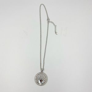 Silver Sparkle Stone Necklace *Brand New*